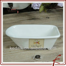 China Factory Wholesale Porcelain Ceramic Soap Dish Soap Holder